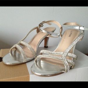 Call it spring Talon haut 8.5 couleur argent